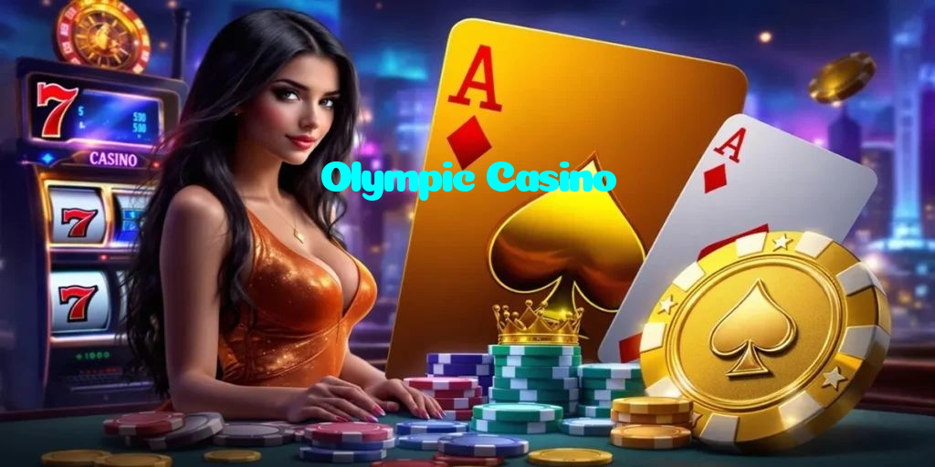 Olympic Casino casino presented on mobile device in Pakistan with slots and live games